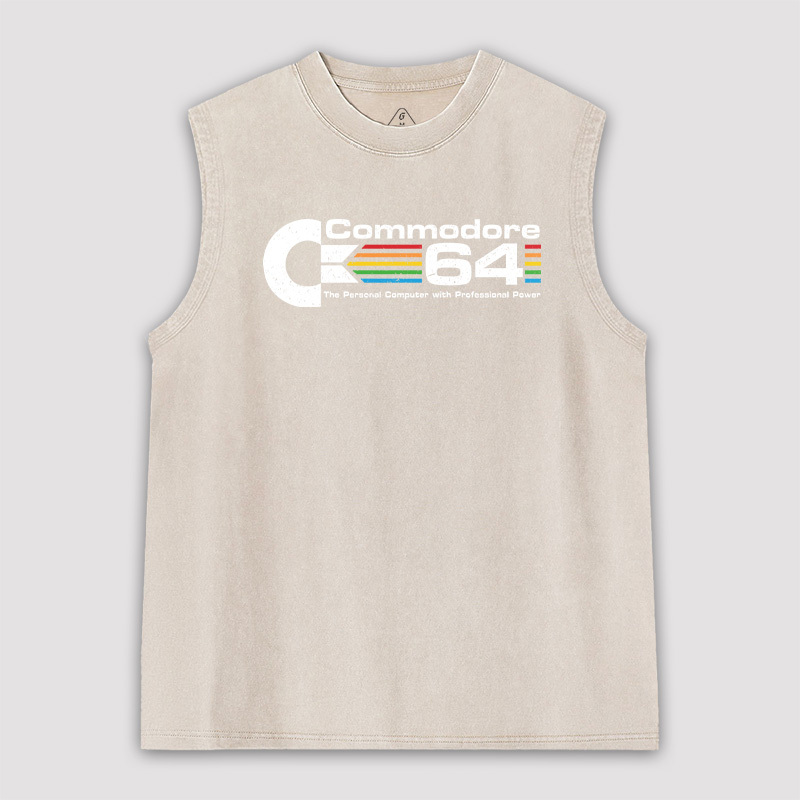 Commodore 64 Unisex Unisex Washed Tank