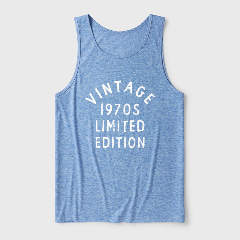 Vintage 1970s Limited Edition Ultra Soft Heather Tank