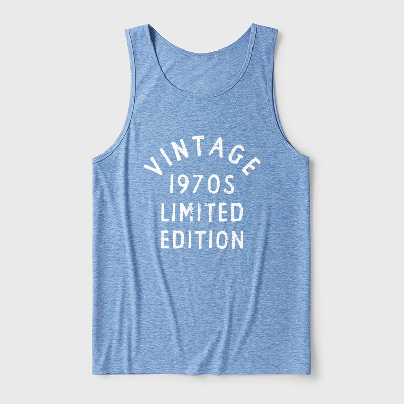 Vintage 1970s Limited Edition Ultra Soft Heather Tank