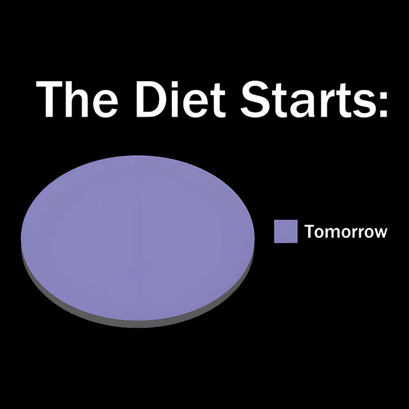 The Diet Starts Tomorrow Geek T-Shirt