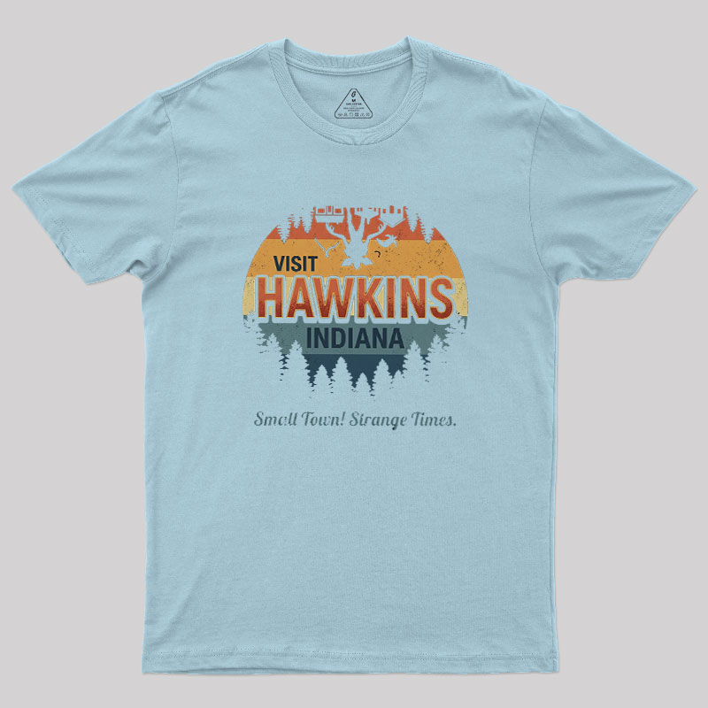 Visit Hawkins Retro 70s Geek T-Shirt