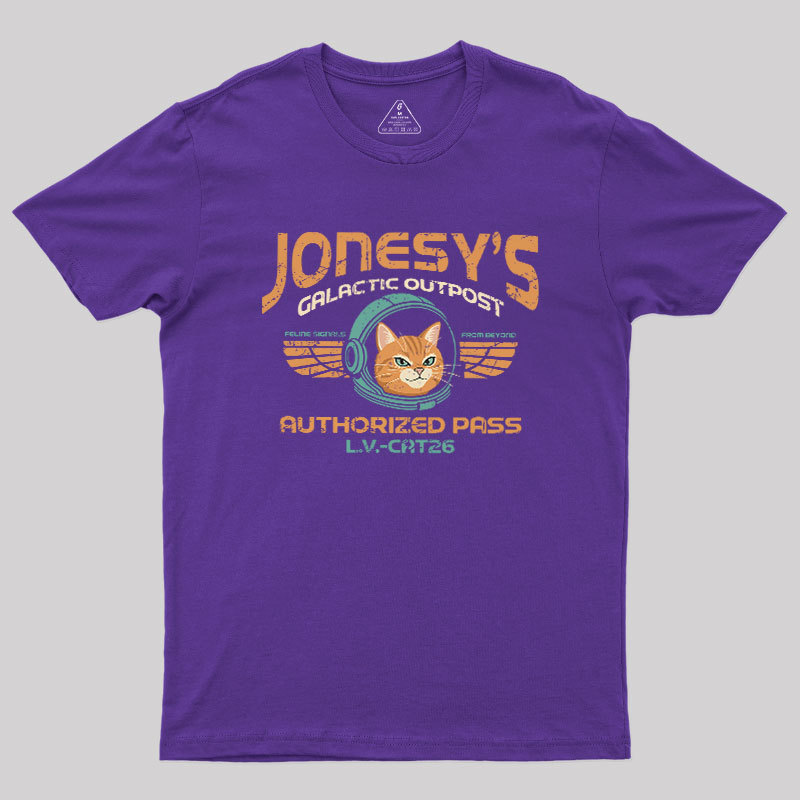Jonesy??s Galactic Outpost Geek T-Shirt