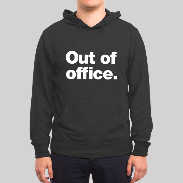 Out Of Office Geek Hoodie