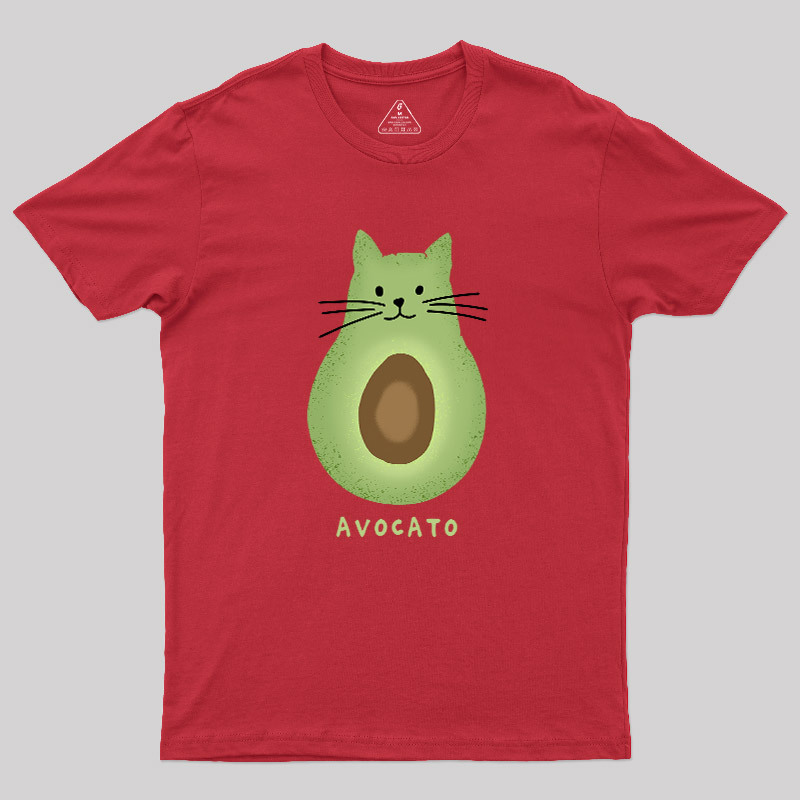 Avocato Cat Avocado Pun T-Shirt