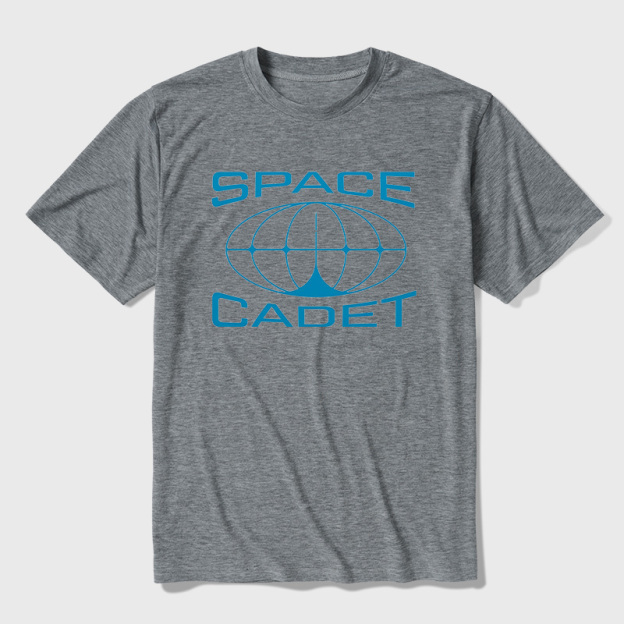 Retro Space Cadet Ultra Soft Heather Tees