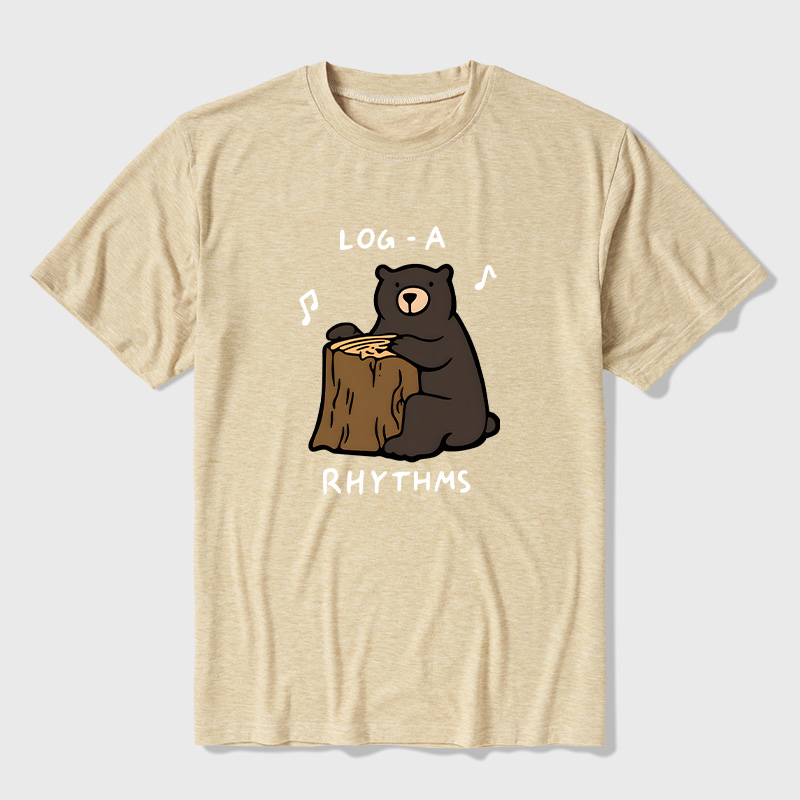 Log‑A‑Rhythms Ultra Soft Heather Tees