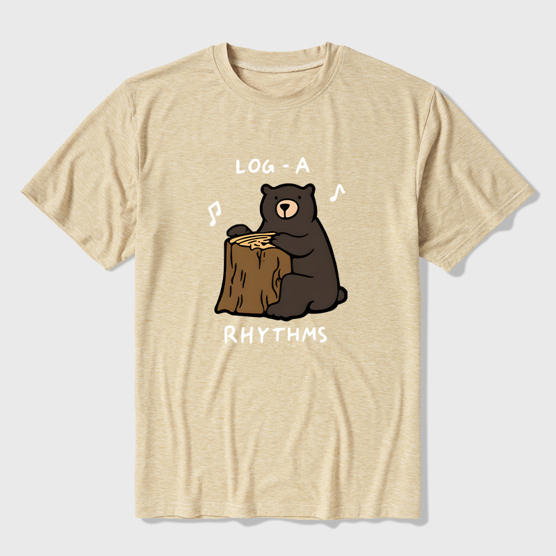 Log‑A‑Rhythms Ultra Soft Heather Tees