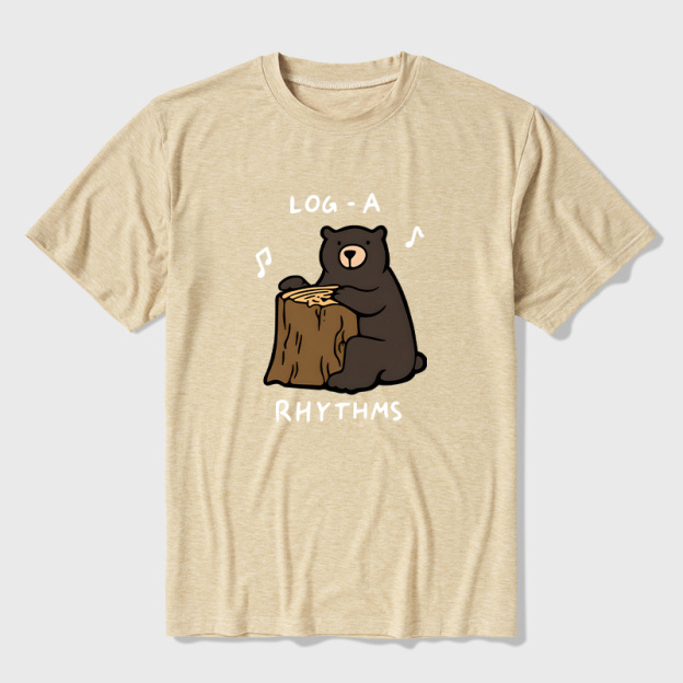 Log‑A‑Rhythms Ultra Soft Heather Tees