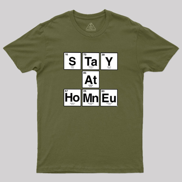 Periodic Stay-at-Home Geek T-Shirt