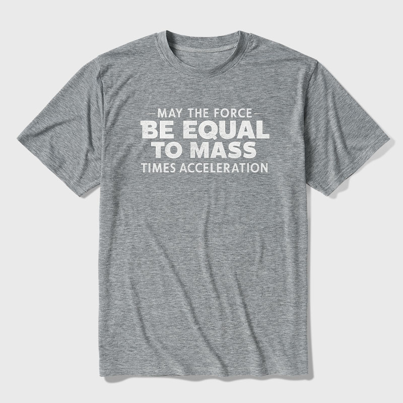 May the Force Ultra Soft Heather Tee