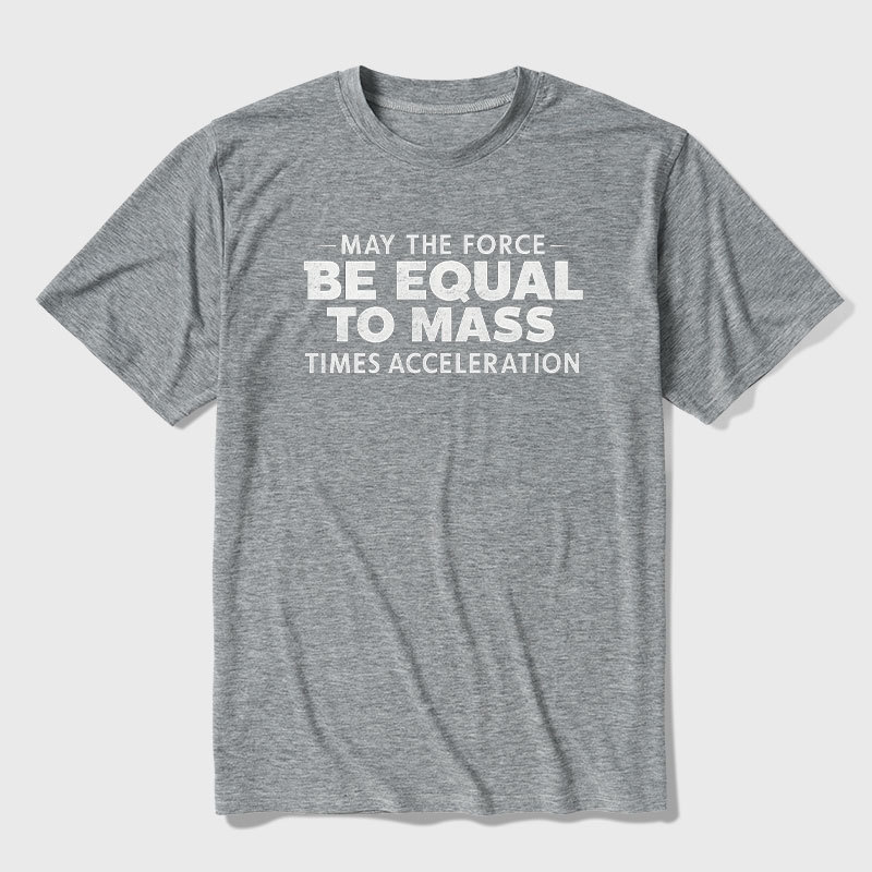 May the Force Ultra Soft Heather Tee