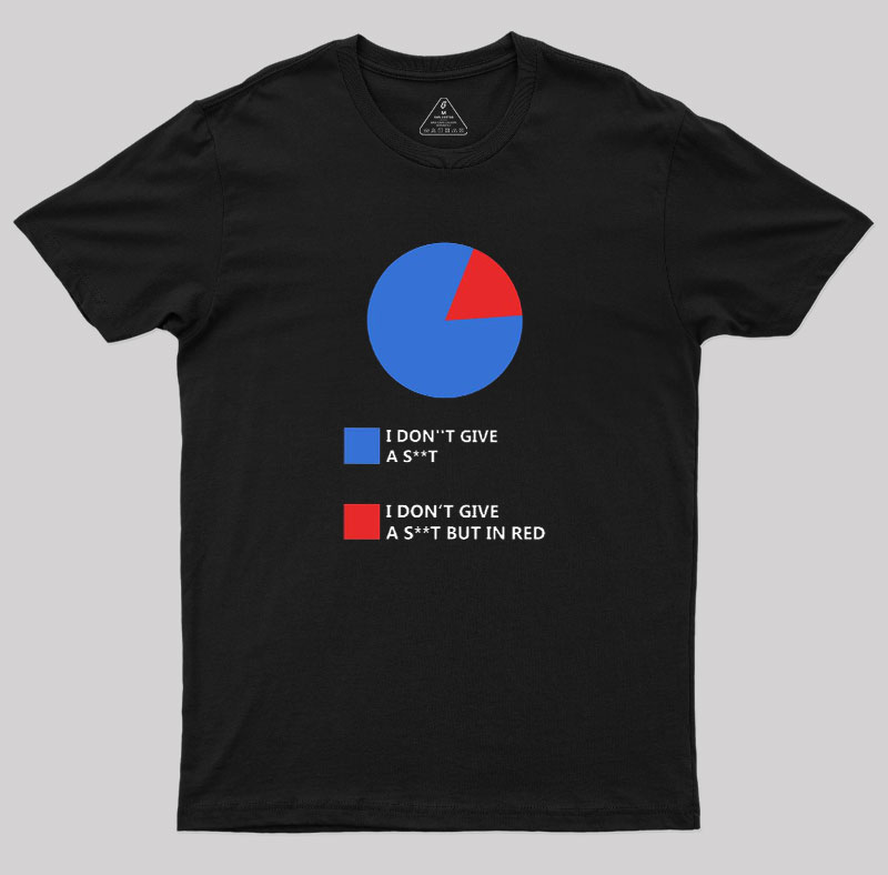 I Don't Give A Sh** Geek T-Shirt
