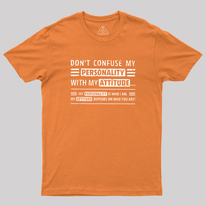 Attitude Defined Geek T-Shirt