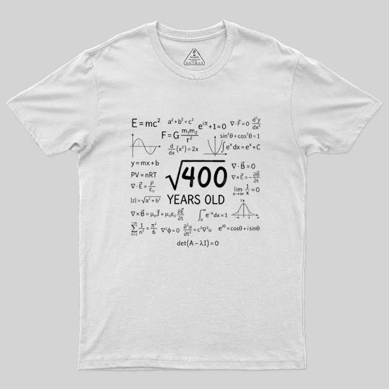 The Age Equation Geek T-Shirt