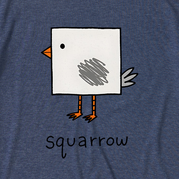 Squarrow Ultra Soft Heather Tees