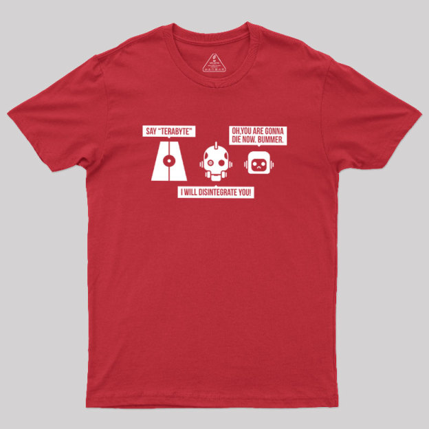 Three Robots Geek T-Shirt
