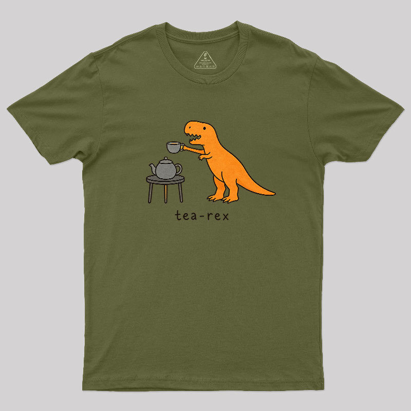 Tea-Rex Geek T-Shirt