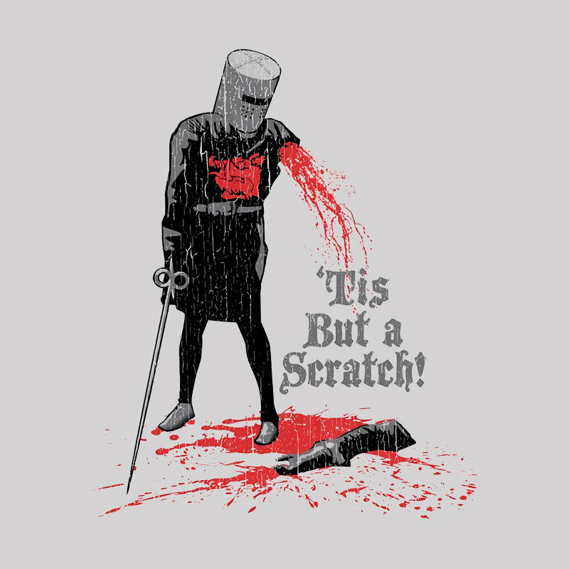 Tis But a Scratch! Geek T-Shirt