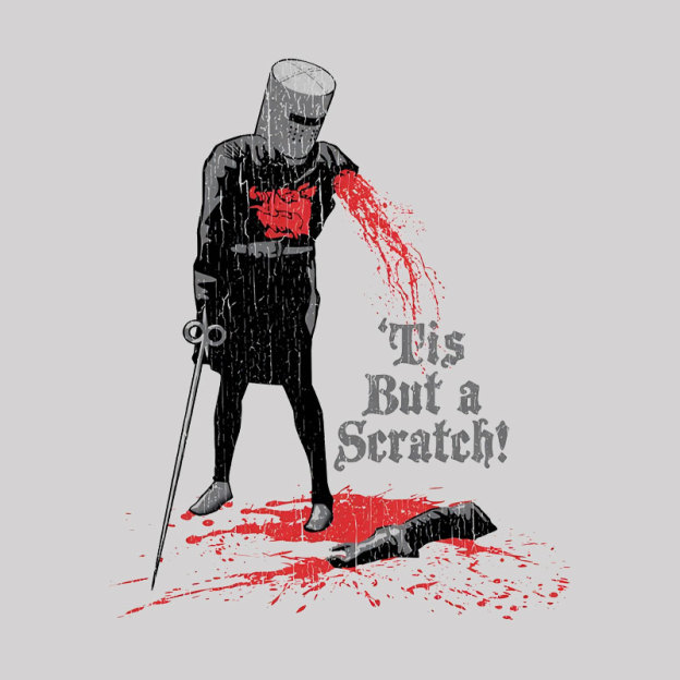 Tis But a Scratch! Geek T-Shirt