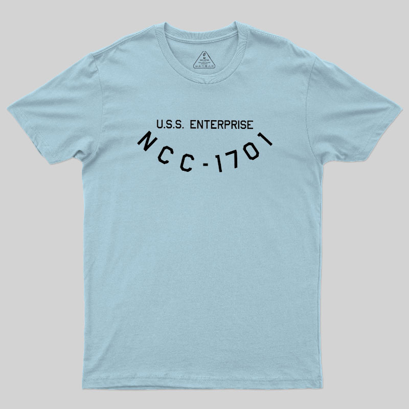 Ship Registry USS Enterprise Geek T-Shirt