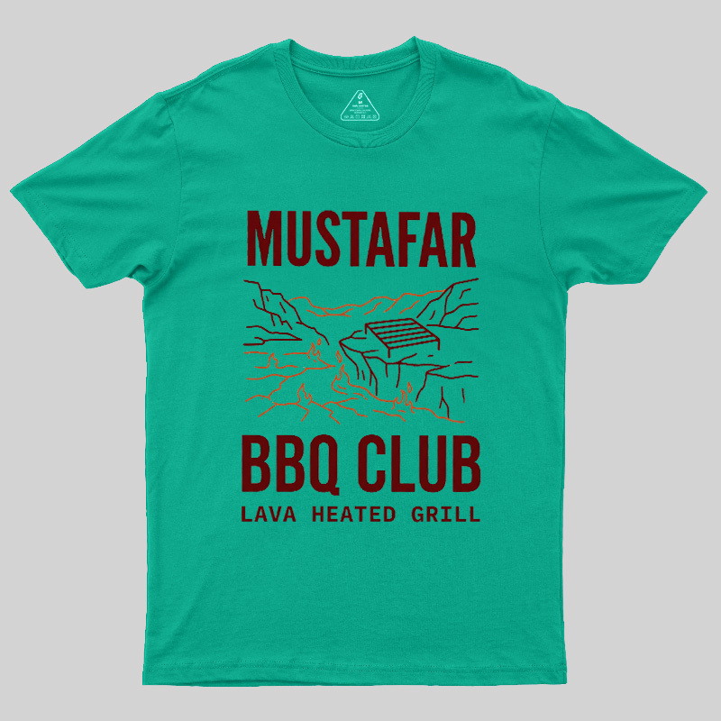 Volcanic World BBQ Club Geek T-Shirt