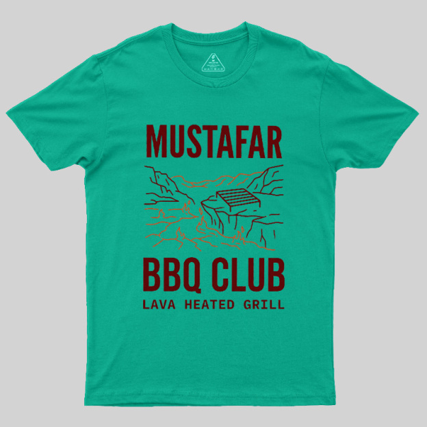 Volcanic World BBQ Club Geek T-Shirt