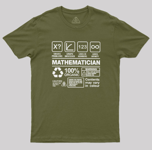 Mathematician Geek T-Shirt