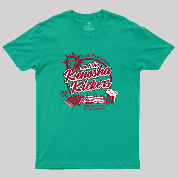 Kenosha Kickers Tour 90s Geek T-Shirt