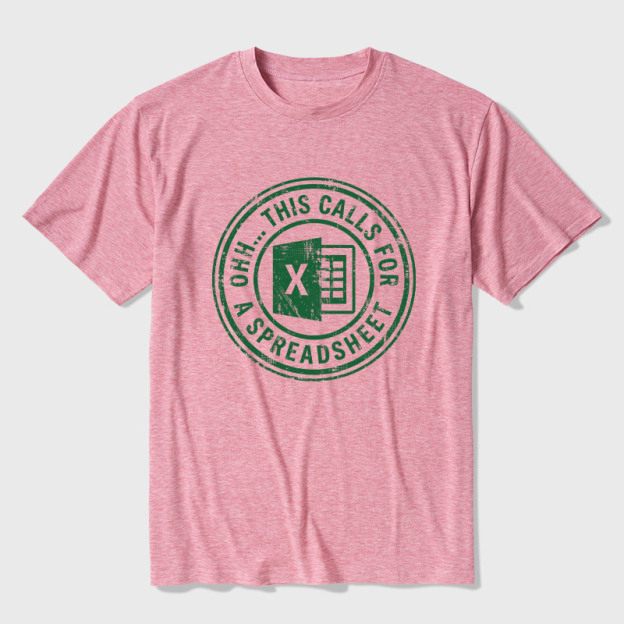 Ohh This Calls For A Spreadsheet Ultra Soft Heather Tee