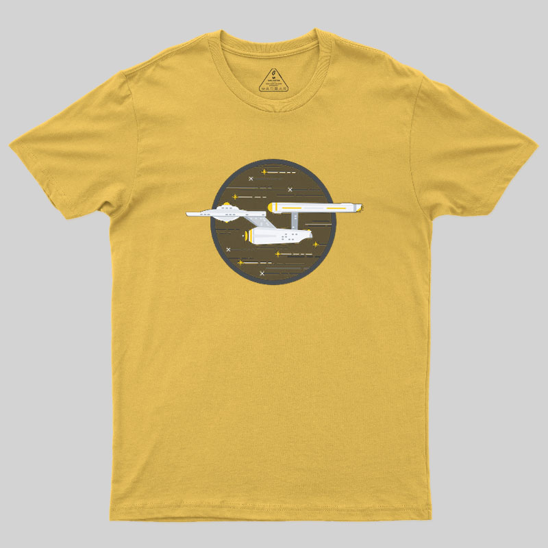 Star Ship Enterprise Geek T-Shirt