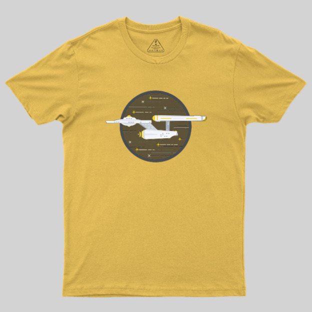 Star Ship Enterprise Geek T-Shirt