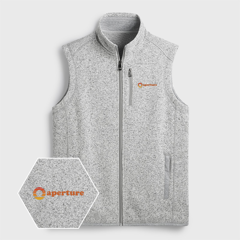 Aperture Geek Sweater Fleece Vest