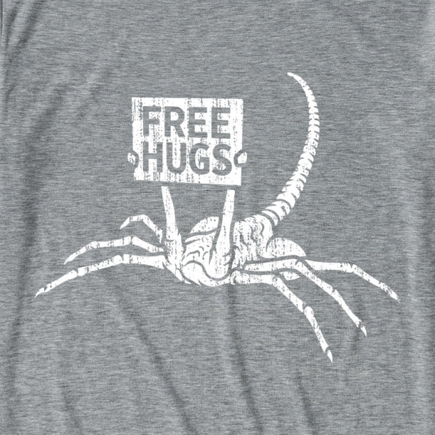 Free Hugs Ultra Soft Heather Tee