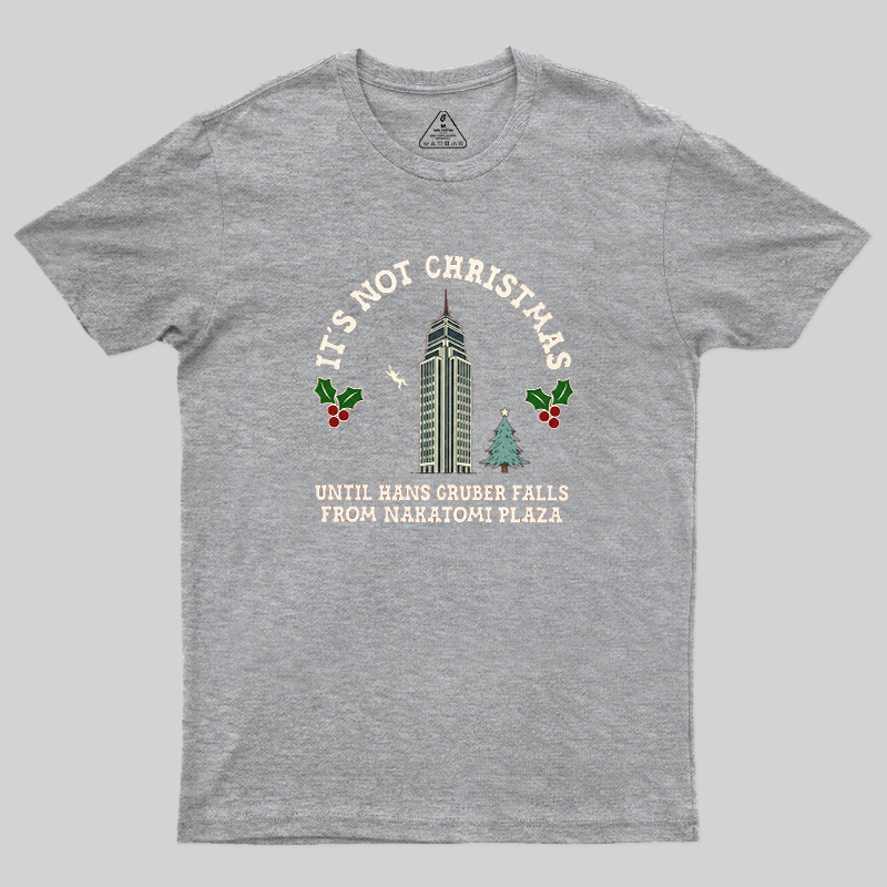 Hans Gruber Christmas Geek T-Shirt