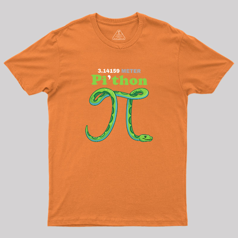 Pi-thon Geek T-Shirt