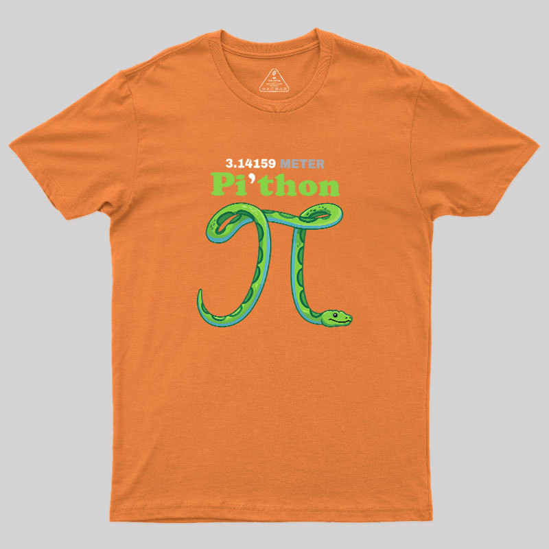 Pi-thon Geek T-Shirt
