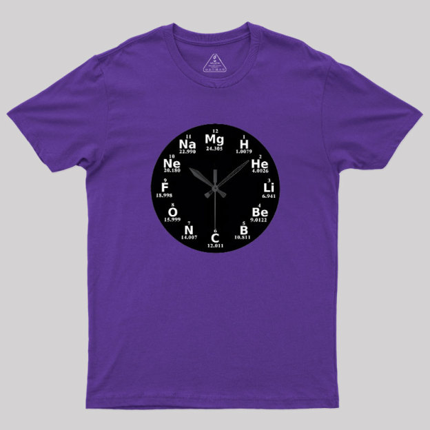 Periodic Table Science Elements Geek T-Shirt