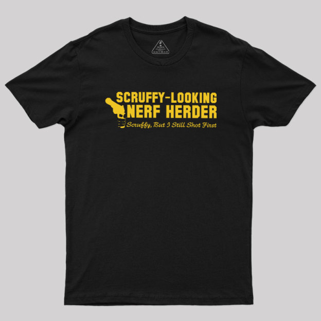 Scruffy Rebel Geek T-Shirt