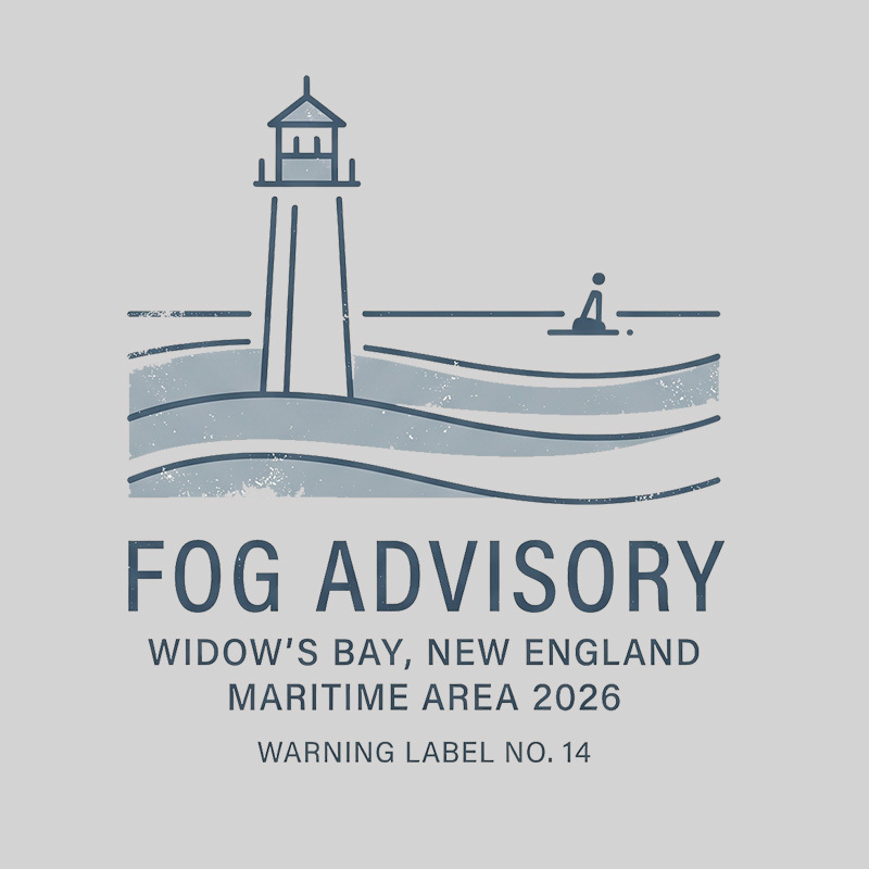 New England Fog Advisory Geek T-Shirt
