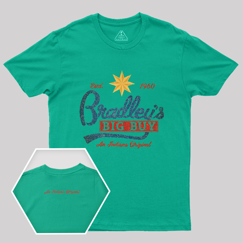 Bradleys Big Buy Vintage Geek T-Shirt