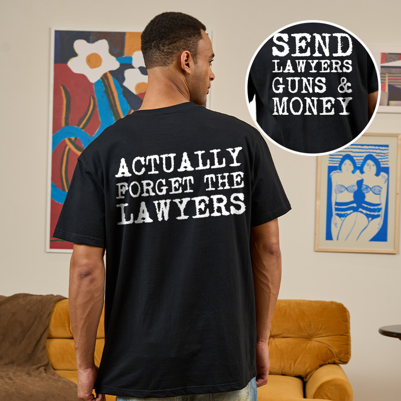 Legal Recall Front and Back Printed T-Shirt