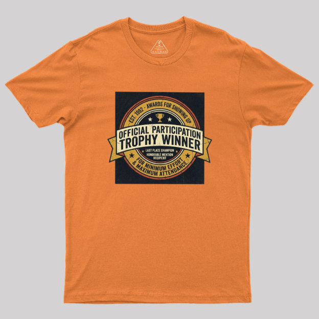 Participation Award Club Geek T-Shirt