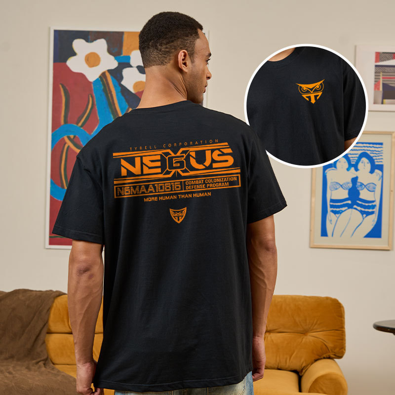 Tyrell Corp Front and Back Printing Geek T-Shirt
