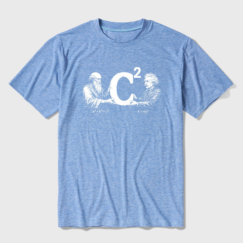 Funny Scientist Nerdy Science Ultra Soft Heather Tee