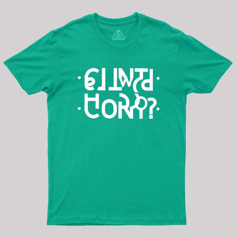 Secret Message Geek T-Shirt