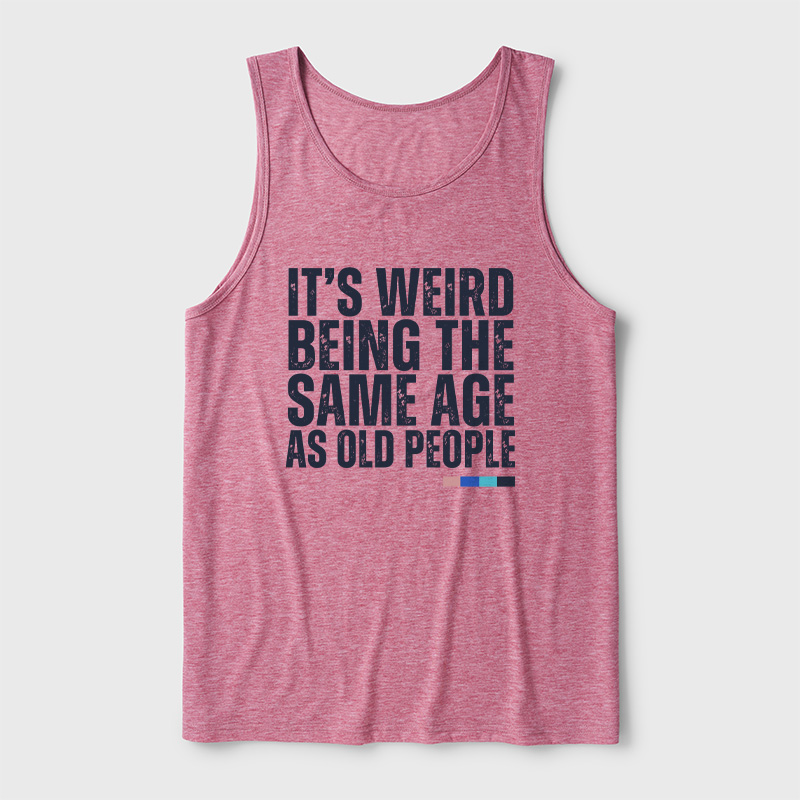 As Old People Ultra Soft Heather Tank