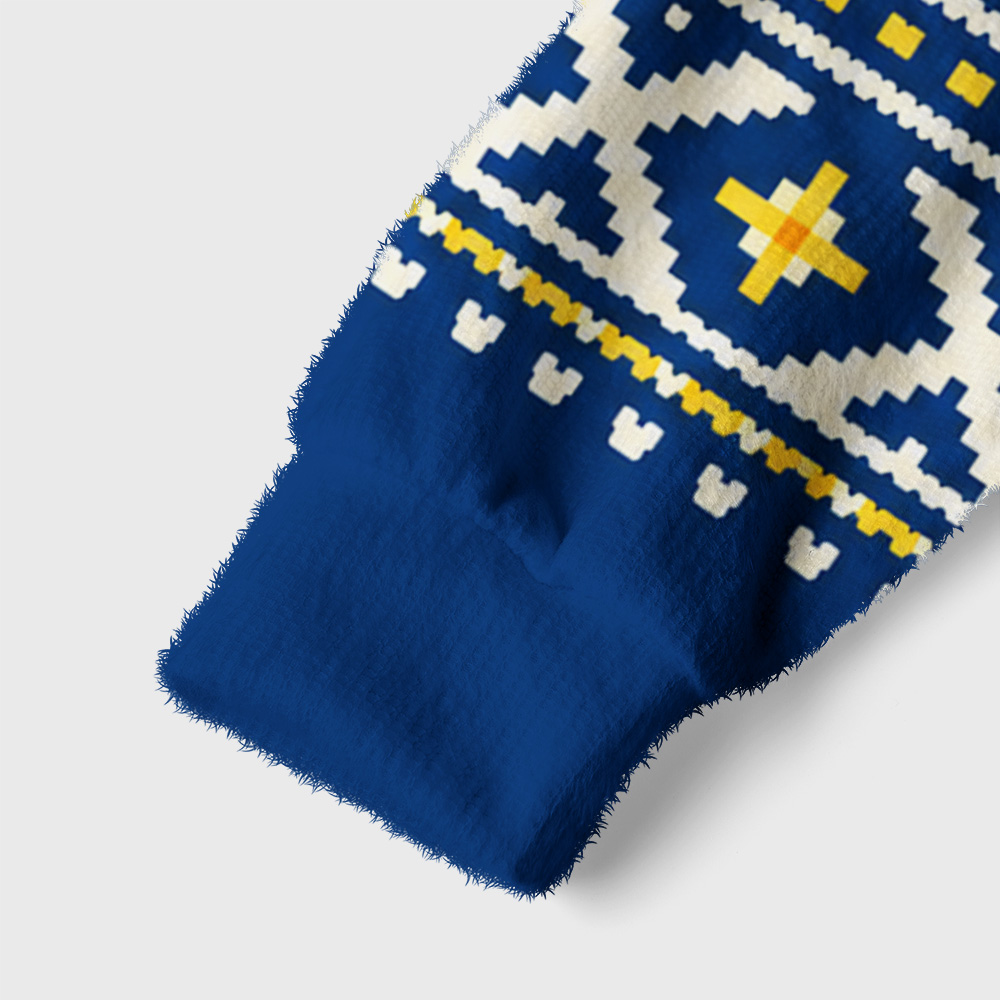 Starry Night Blue Police Box Vintage Geek Shawl Collar Cardigan