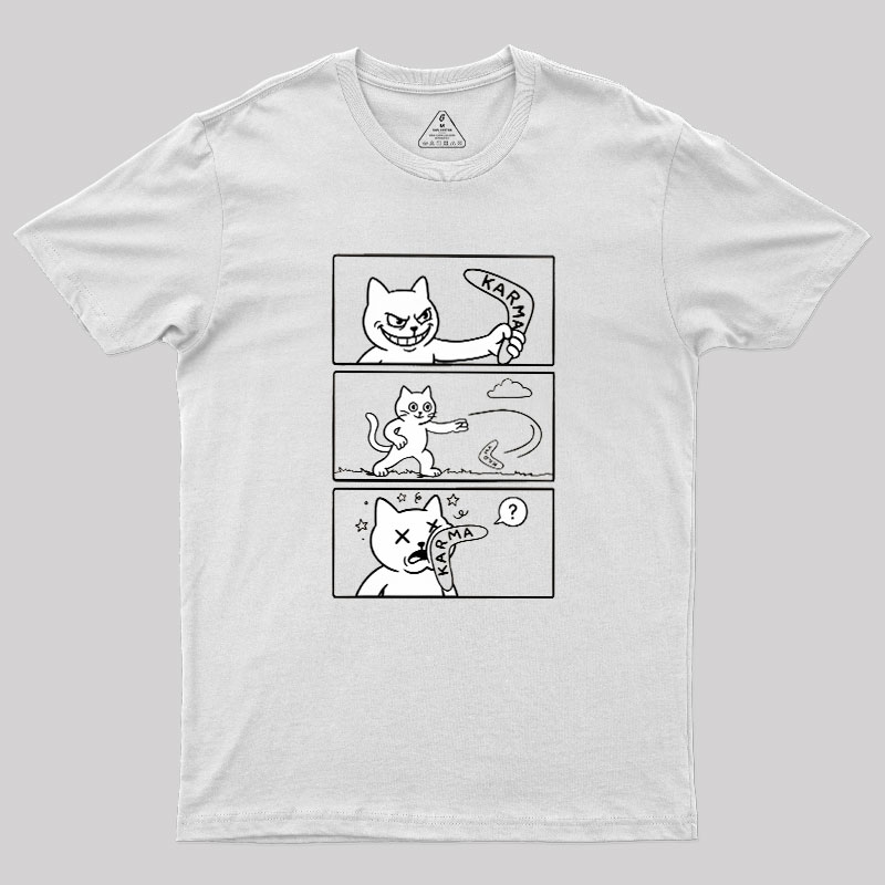 Karma Boomerang Geek T-Shirt