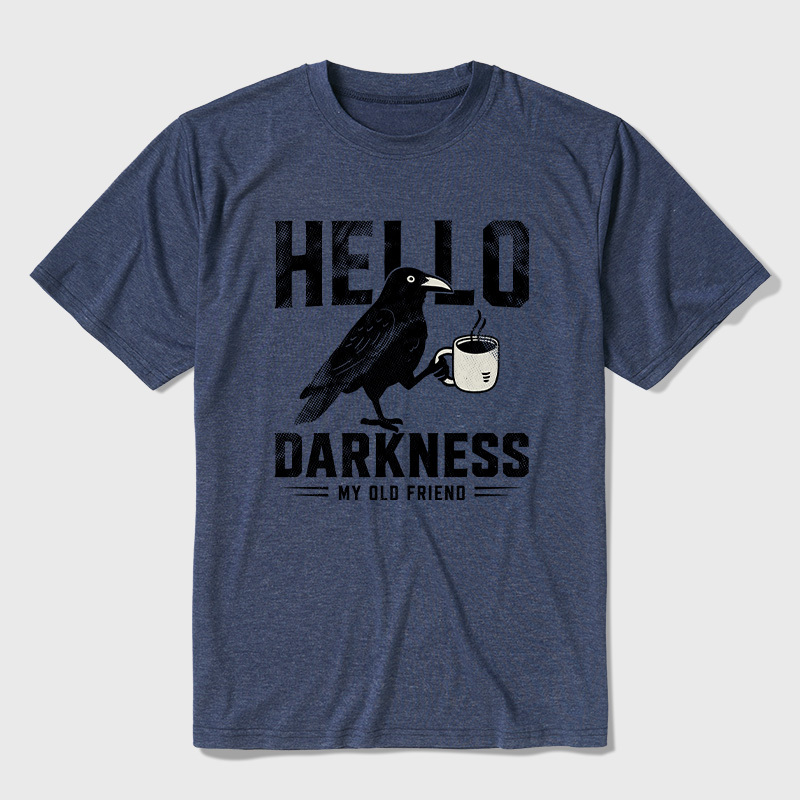 Raven Crow Coffee Ultra Soft Heather Tee