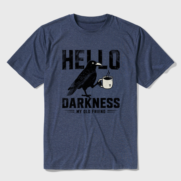 Raven Crow Coffee Ultra Soft Heather Tee